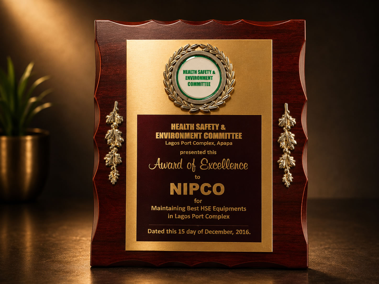Award of Excellence — Best HSE Equipment