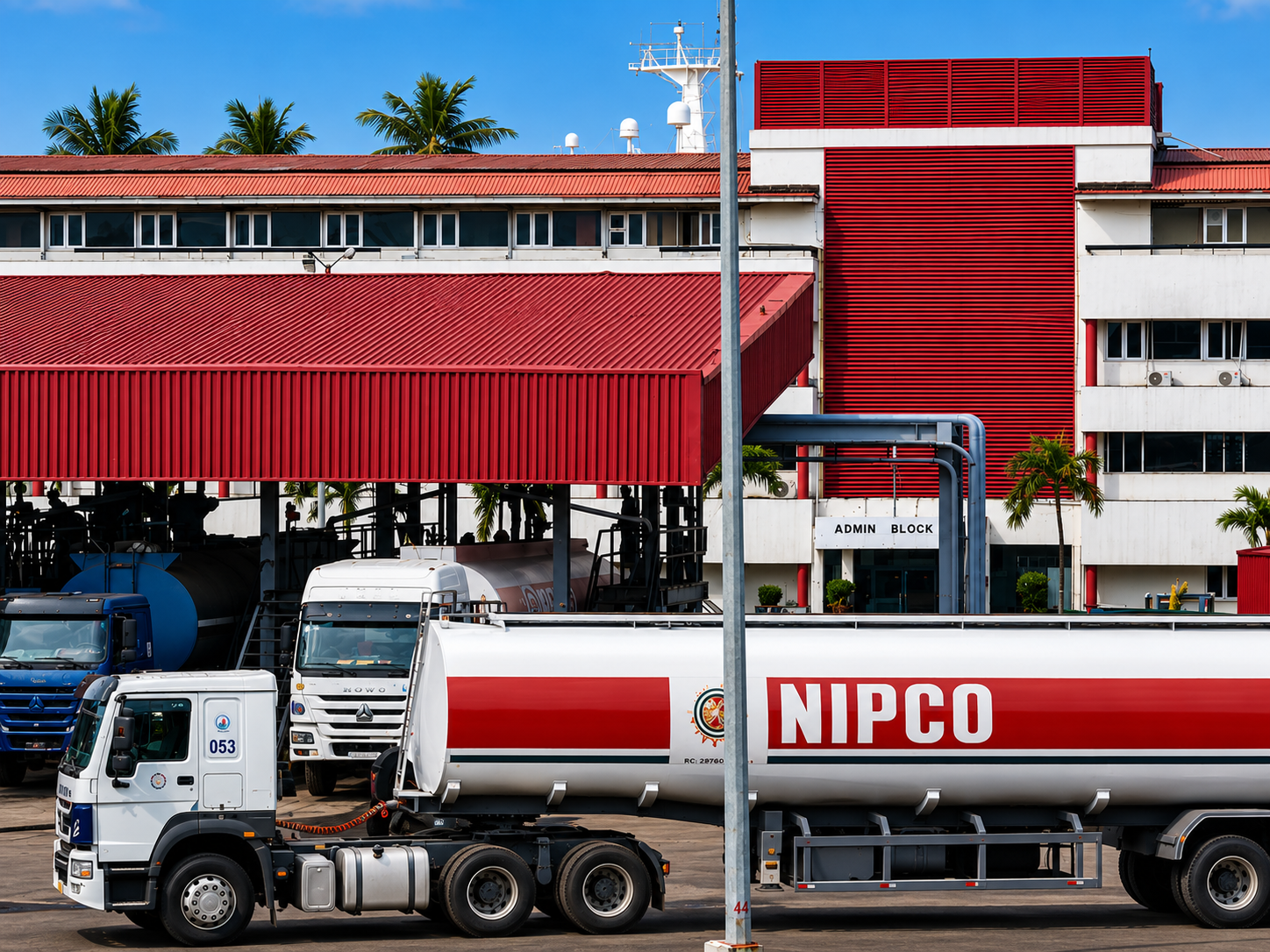 NIPCO Tanker at Apapa Terminal