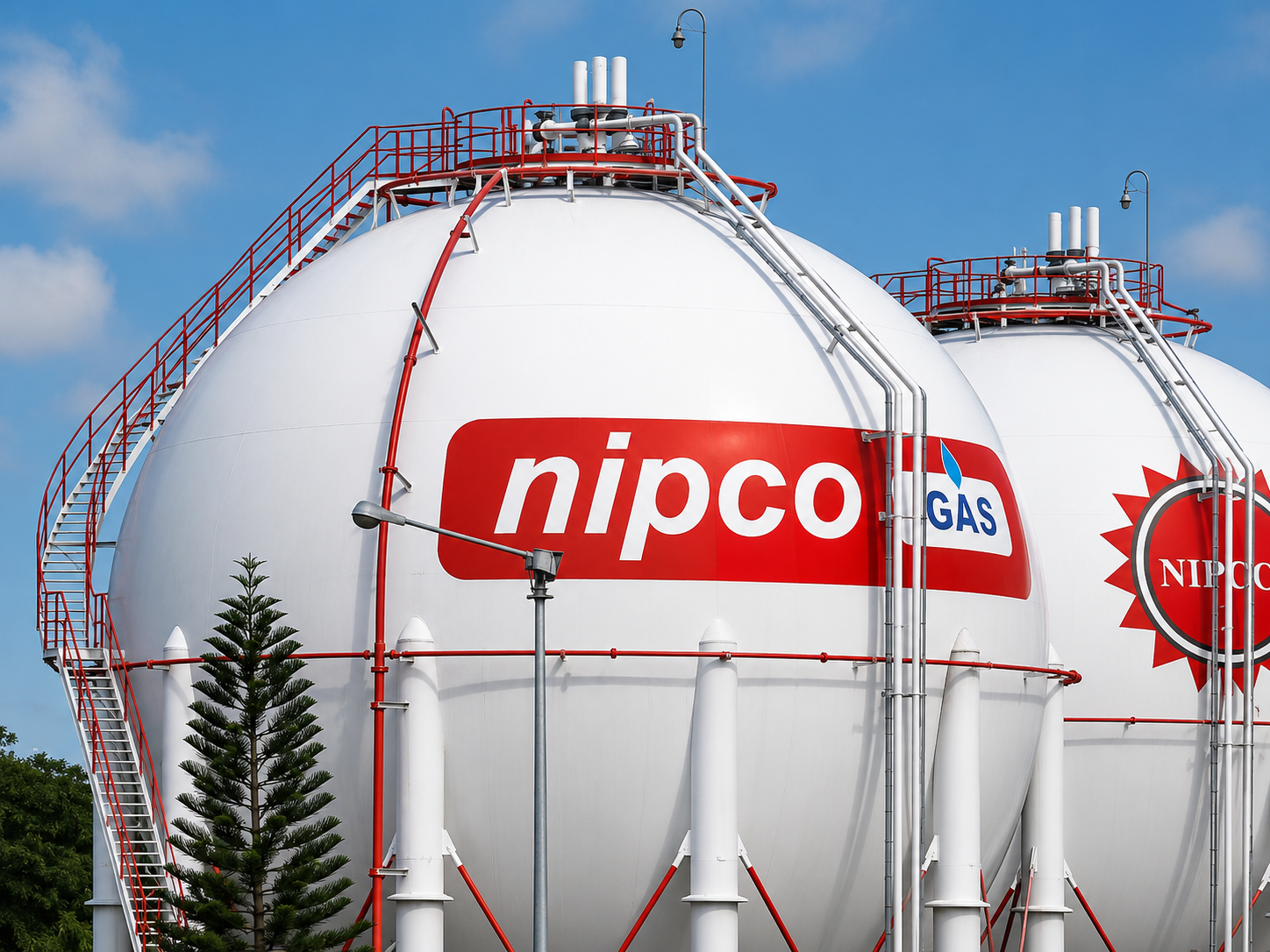 NIPCO Gas Storage Spheres