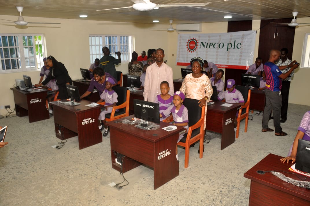 NIPCO digital literacy programme — computer lab donation